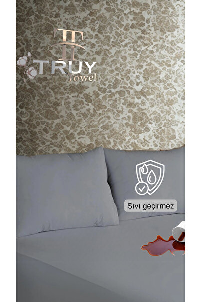 TruyTowel MİKRO SIVI GEÇİRMEZ YASTIK ALEZİ ANTRASİT 2 ADET