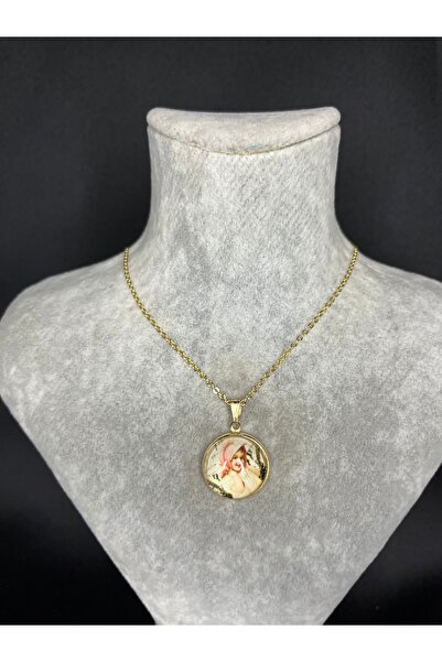 Mos Tespih قلادة من الفولاذ مع شكل طفل