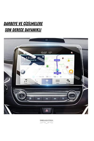 UniqAnatolia Nano Screen Protector Compatible with Navigation and Multimedia for Ford Kuga 2020-2023