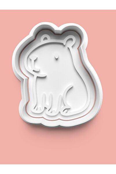 AKTASTORE قالب كوكيز على شكل كابيبارا وقالب عجينة السكر