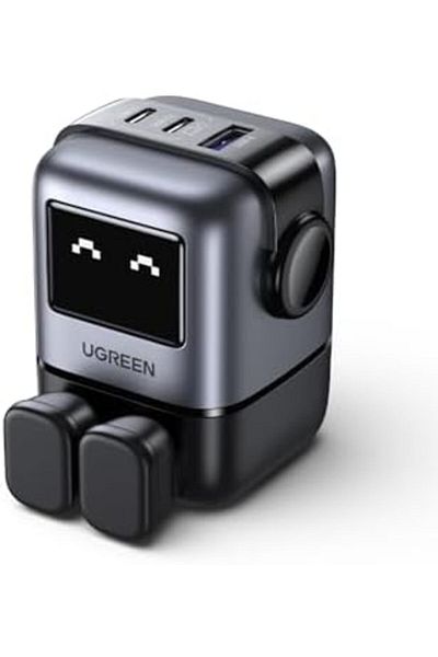 Ugreen UNO 65W USB C Charger 3-Port Nexode 65W GaN with LED Display