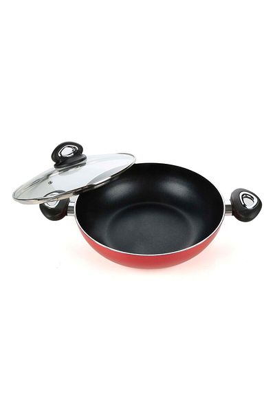 Chefline مقلاة ووك غير لاصقة من دي إتش، 28 سم، XWP28R-2H 835824