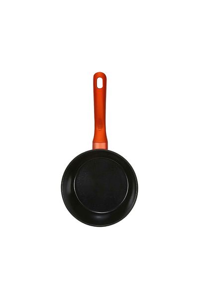 Chefline DN18 Induction Base Ceramic Natural Coating Sauce Pan, 18 cm, Black 1732511