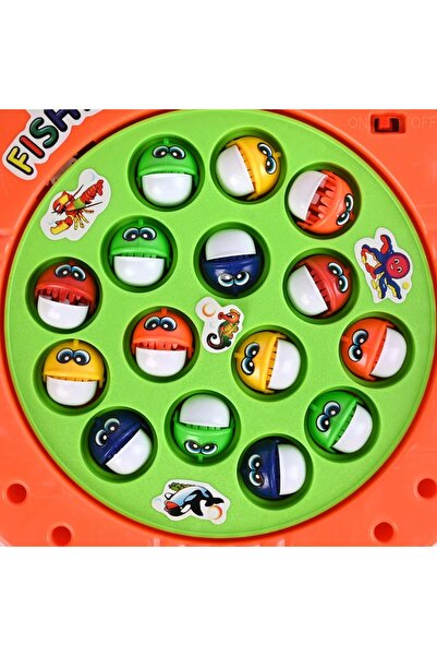 rexa لعبة صيد كلاسيكية للأطفال مع بركة دوارة - لعبة صيد مغناطيسية ولعب للأطفال