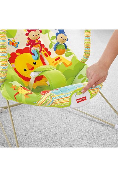 rexa Compact Baby Bouncer – Soft & Supportive Infant Seat (44 x 42.5 x 9 cm)