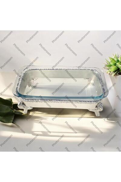 partridge store Silver Plated Footed Presentation Plate 25cm Silver