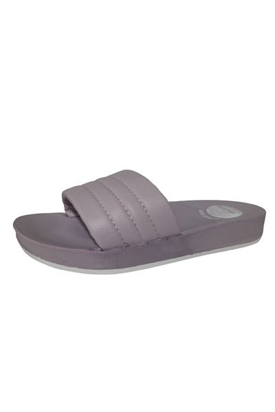 GEZER Women's Lilac Open Front Bathroom Garden Slippers