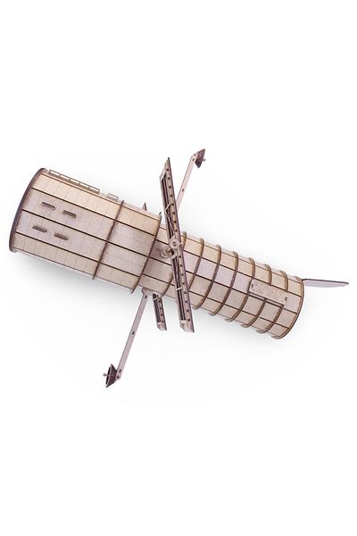 ALGWOOD Hubble Space Telescope Wooden Model - 190 Piece 3D Puzzle - Decorative Wooden Puzzle