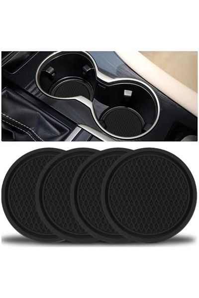 China Khazna Car Cup Coaster, 4PCS Universal Non-Slip Cup Holders Embedded in Ornaments Coaster, Car Inter