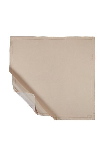 ipekevi Twill Silk Φουλάρι - Πλαίσιο - Μπεζ