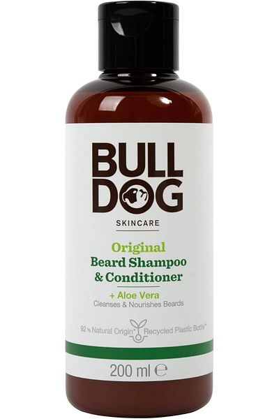 Bulldogs Bulldog Original 2-in-1 Beard Shampoo and Conditioner, 200ml