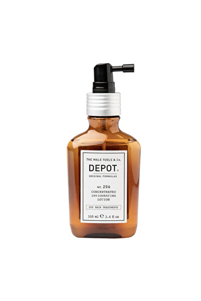 DEPOT No.206 Concentrated Invigorating Hair Lotion Anti-Hair Loss Serum for Men 100ml