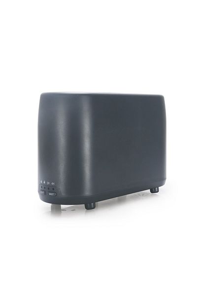 divendi-ro Humidifier and Aroma Diffuser, with False Flame, 240ml, Remote Control, Timer, Black