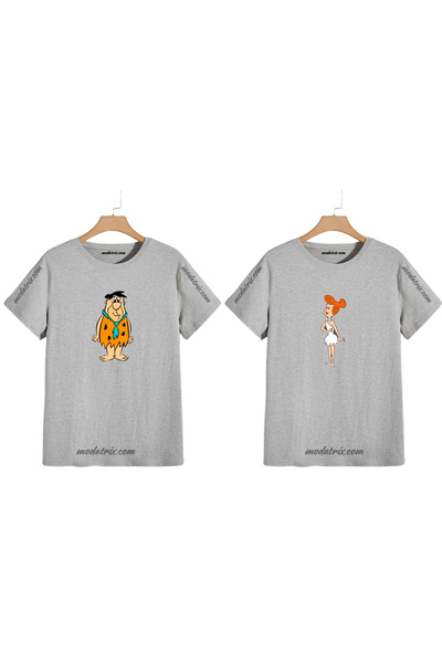 UNIQUE DESIGN Special for Lovers Fred & Vilma Flintstone Printed Couple Combination
