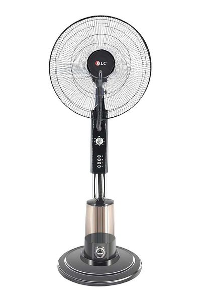 LC Stand Mist Fan 3.5 Liters 70W DLC 31058 Black/Grey