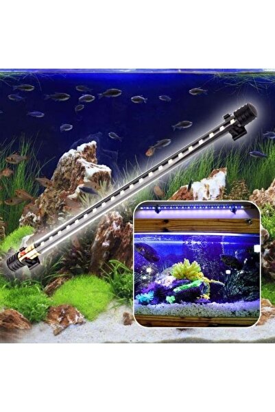 canlipetshop Akvaryum İçin Suyun İçinde Ve Dışında Yanan Dalgıç Led Lamba Işı...