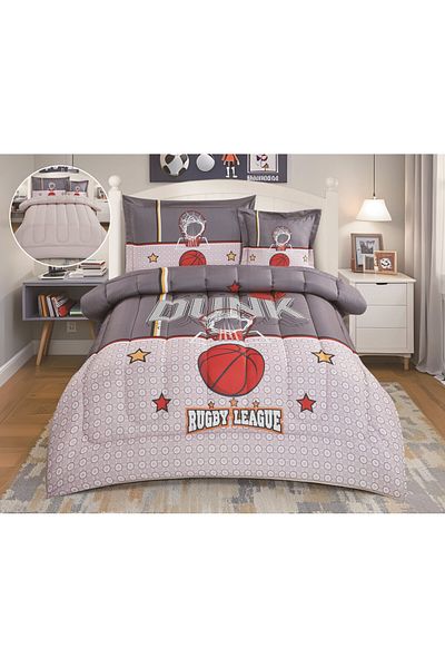 HOURS Horse Kids Modern Graphic Quilt Set 4 Pieces