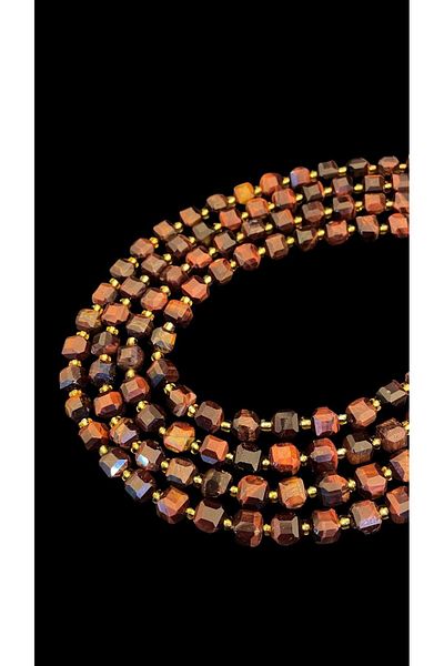 Dünya Doğal Taş 7X7 mm Hawk Eye Stone Array
