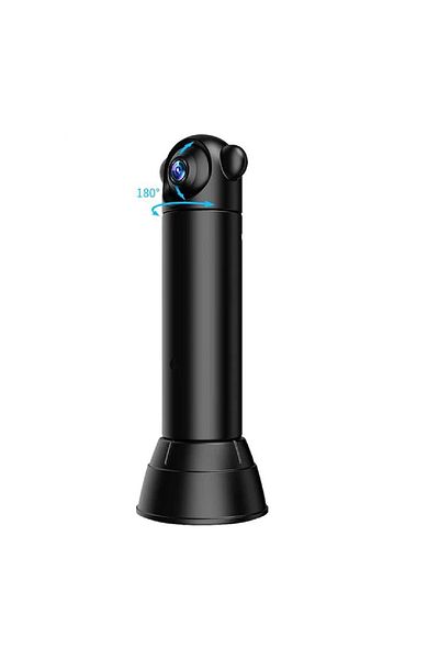 divendi-ro Mini surveillance camera SX82, WiFi, baby monitor, HD, infrared, motion sensor, black