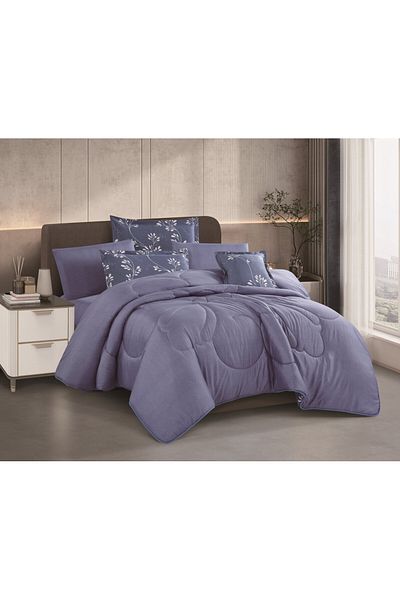 HOURS Horse Comforter Set, 7 Pieces, Double-Sided, Floral, Moira-01 Pillowcase