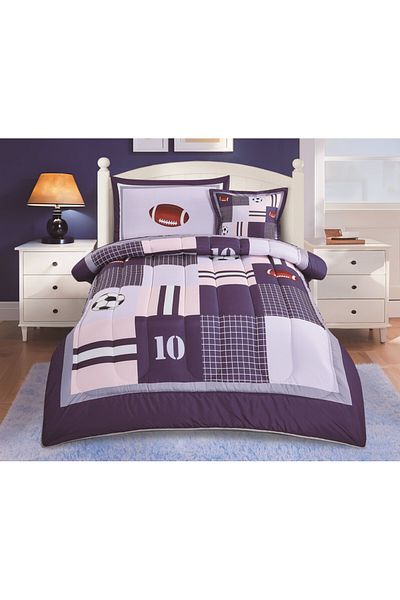 HOURS Horse Kids Modern Graphic Quilt Set 4 Pieces