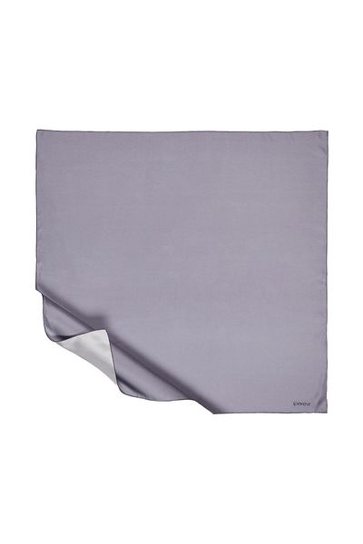 ipekevi Μασίφ Twill Silk Φουλάρι - Μαγνητικό Μπλε
