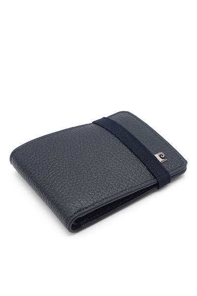 Pierre Cardin Navy Blue Leather Men's Wallet 0275L4X