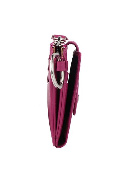 Braun Büffel Joy Credit card case RFID protection Leather 11 cm