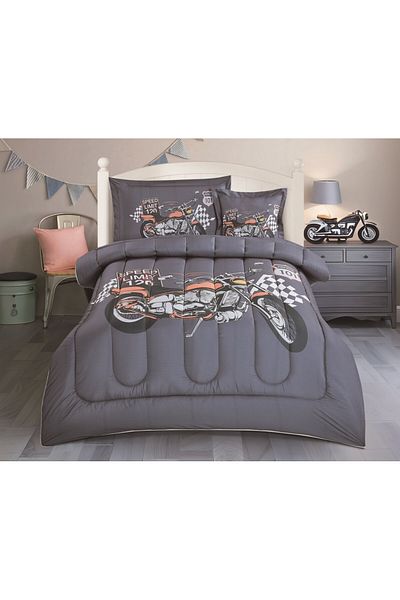 HOURS Horse Kids Modern Graphic Quilt Set 4 Pieces