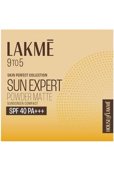 LAKMÉ Lakme Sun Expert Ultra Matte SPF 40 PA+++ Compact, 7 gm