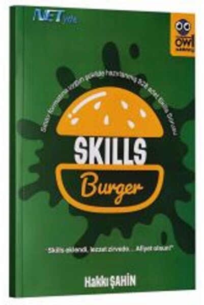 Owl Publishing YDS YÖKDİL YKSDİL Skills Burger - Hakkı Şahin Owl Publishing