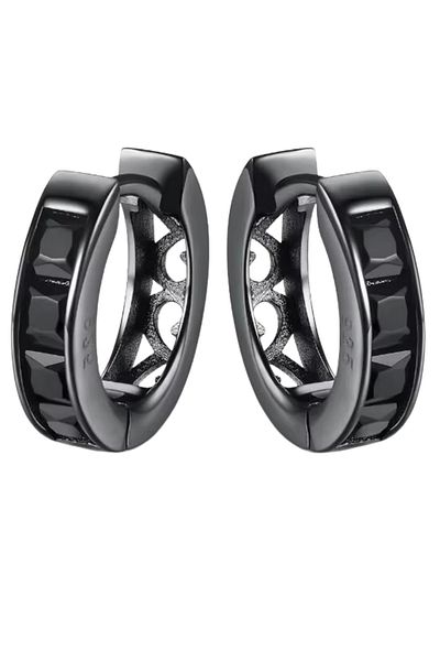 Omark Cotton Darkest Day Earrings