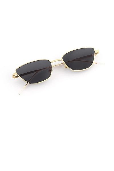 MUADEX Black Vintage Women's Sunglasses