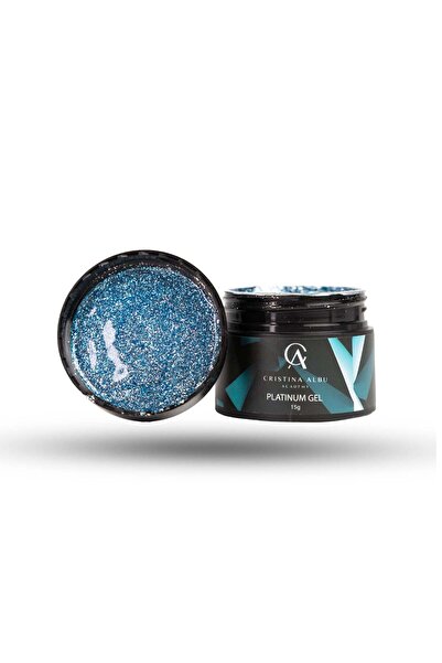 Cristina Albu Brand Gel Design Blue Platinum 15g