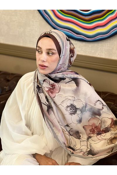 Modakaşmir Pastelia Pattern Lina Shawl