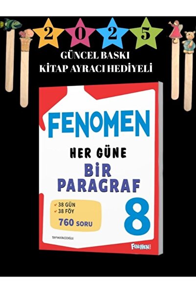 Fenomen Yayıncılık FENOMEN YAYINLARI 8.SINIF HER GÜNE BİR PARAGRAF