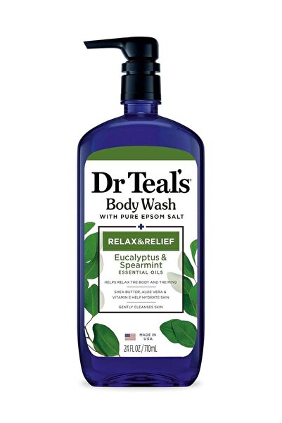 Dr Teals غسول الجسم المرطب للغاية من دكتور تيلز للاسترخاء والراحة برائحة الأو...