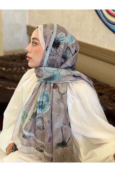Modakaşmir Pastelia Pattern Lina Shawl