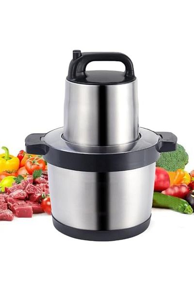 Olympia 8L Vegetable Meat Grinder, Multi-function Stainless Steel Meat Grinder, Electric Meat Grinder