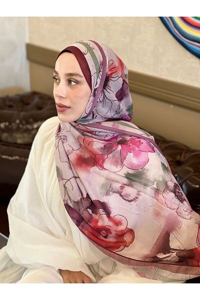 Modakaşmir Pastelia Pattern Lina Shawl