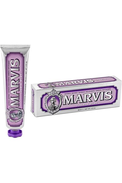 Marvis Jasmine Mint Toothpaste, 85ml, Tartar Removal, 110g