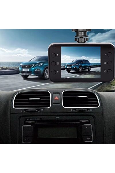 divendi-ro DVR car camera, Full HD 1080P, with motion sensor, 2.7 inch LCD, black