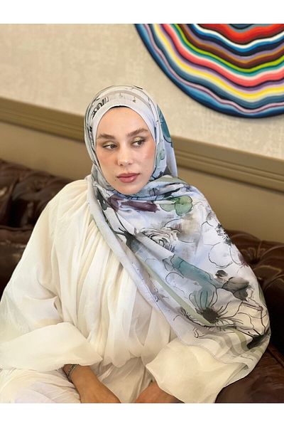 Modakaşmir Pastelia Pattern Lina Shawl