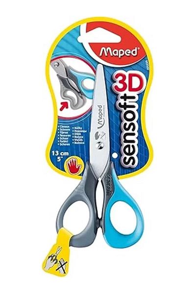 Maped 13 cm Sensoft Left Handed Scissors