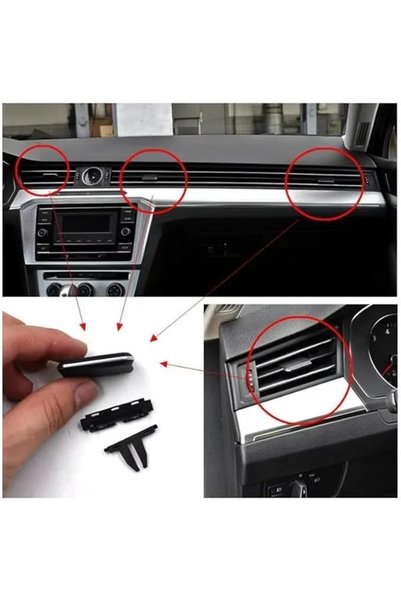 Parça Deponuz Passat B8 / Arteon Torpido Ön Havalandırma Yönlendirme Klipsi 1 Adet