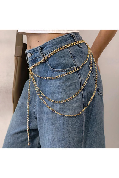 Shiklik MODA Modern Zincir Kemer Aksesuarı