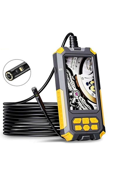 divendi-ro Endoscope Camera Andowl Q NK69 - 2K HD, 4.5 inch IPS Display, 5m Cable, 9 LED Lights,