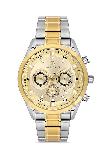 DAVID GUNER Multifunction Men's Wristwatch Original with 2 Years Grant