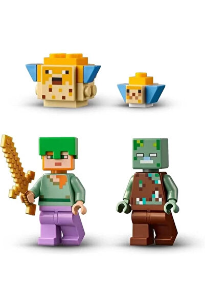 hepsiibirarada Minecraft Mercan Kayalığı 21164 - 7 Yaş ve Üzeri Macera Oyunları Seven Çocuklar İçin Alex, bir