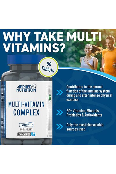 applied nutrition Multi-Vitamin Complex, 90 Caps, 90 Servings